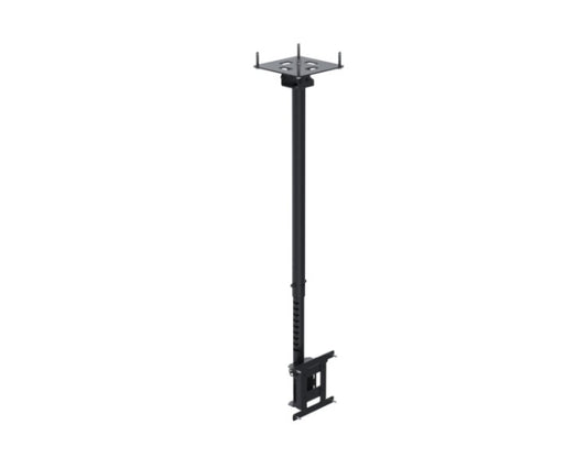 Deckenhalterung für Displays bis 43", VESA100 und VESA200, schwarz