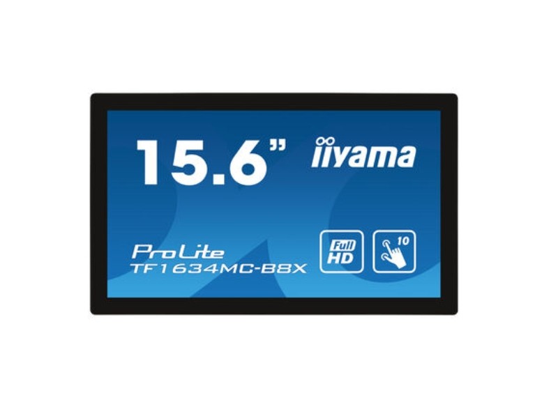 TF1634MC-B8X - 15.6" Open Frame Touch-Monitor, PCAP, 10 Touchpunkte