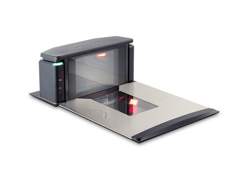 Magellan 9550i - Einbau-Barcodescanner (mit Waagen-Vorbereitung), mittlere Platte, hochklappbare Obst- und Gemüseschiene, RS232