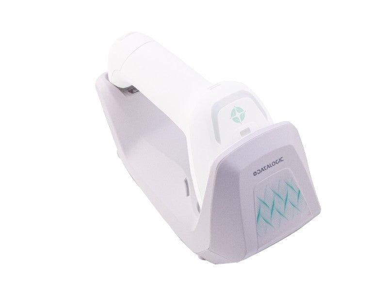 Kabellose Lade-/Übertragungsstation, Bluetooth + USB + RS232, weiss für Gryphon GBT4600 HC