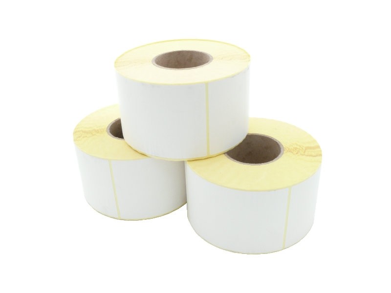 Etikettenrolle (Versandaufkleber DHL, Hermes, UPS, GLS, Fedex, DPD) - Thermodirekt, 101.6 x 152.4mm, D190mm, Kern76mm, 980Et/Ro, permanent, perforiert