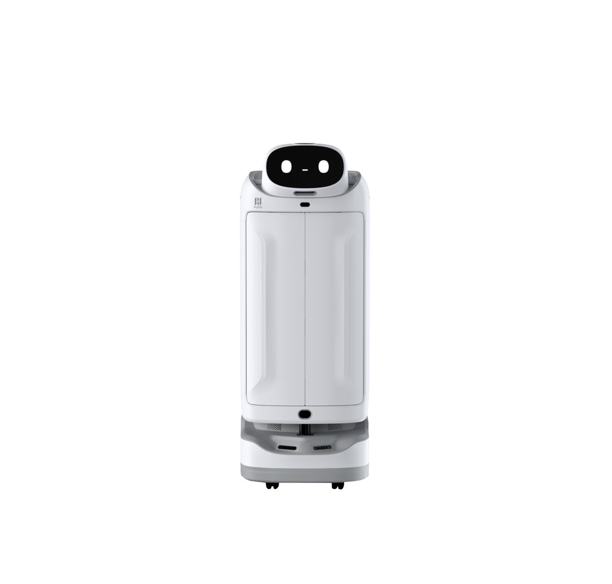 PUDU SwiftBot Lieferroboter, Frontansicht