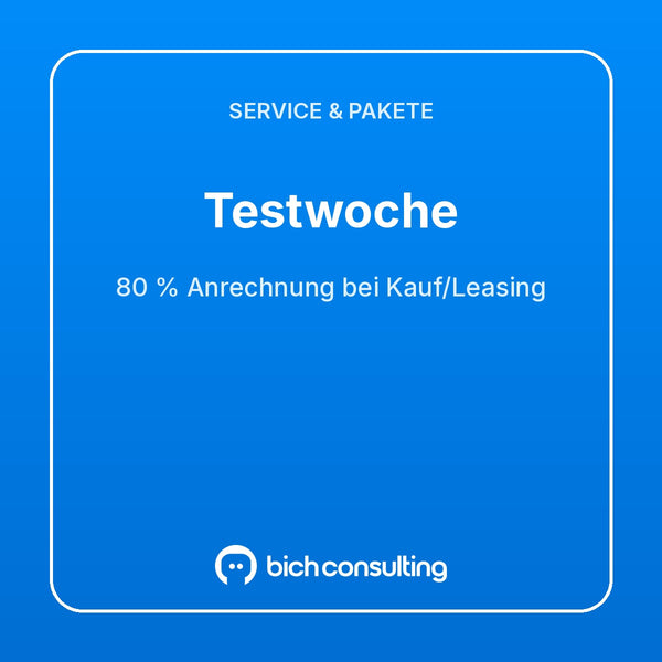 Testwoche – Roboter eine Woche testen