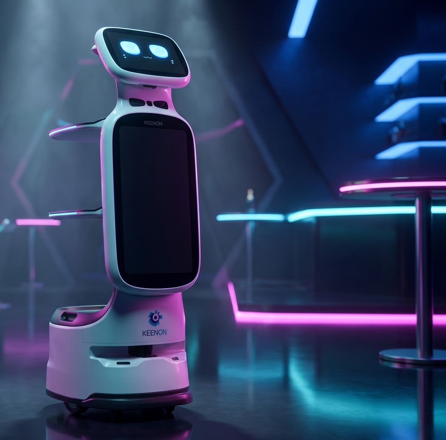 Keenon DINERBOT T11 im Einsatz